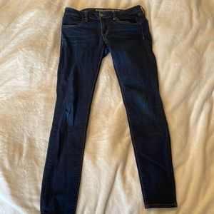 American Eagle Jean jeggings dark, size 6